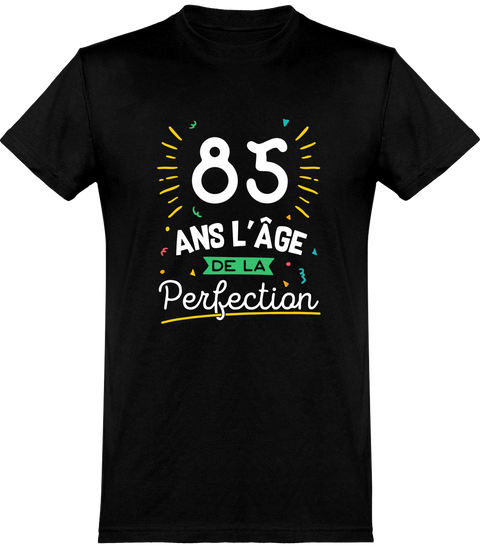  T shirt homme 85 ans la perfection