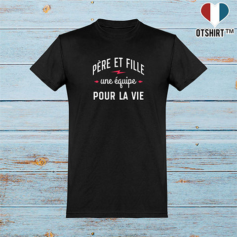  T shirt homme père et fille