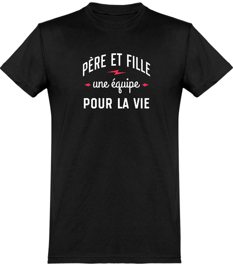  T shirt homme père et fille