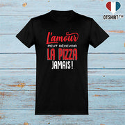  T shirt homme l'amour peut décevoir