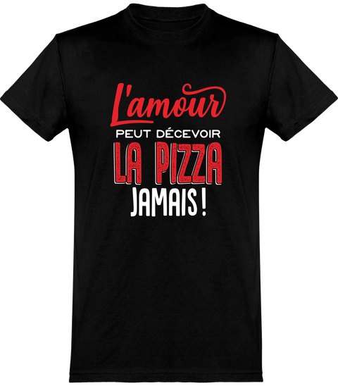  T shirt homme l'amour peut décevoir