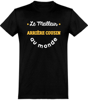  T shirt homme le meilleur arrière cousin au monde