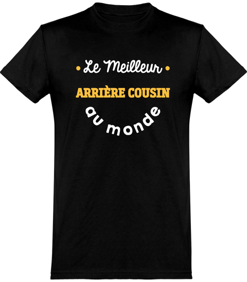  T shirt homme le meilleur arrière cousin au monde