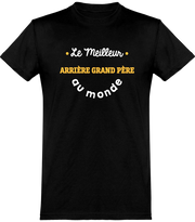  T shirt homme le meilleur arrière grand père au monde