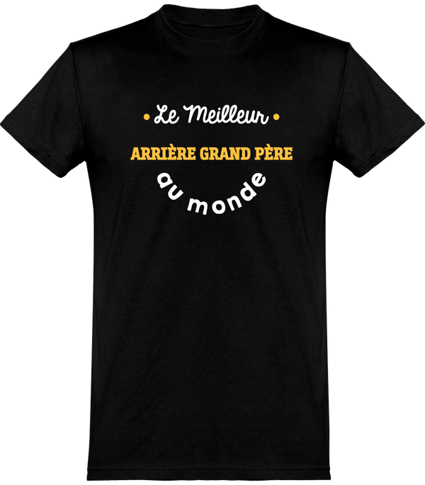  T shirt homme le meilleur arrière grand père au monde