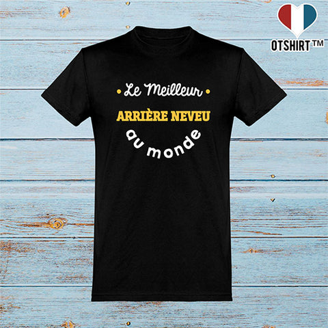  T shirt homme le meilleur arrière neveu au monde