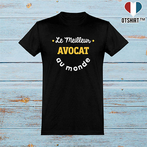  T shirt homme le meilleur avocat au monde