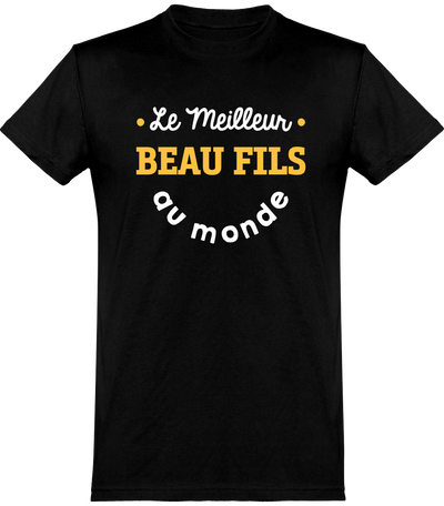  T shirt homme le meilleur beau fils au monde