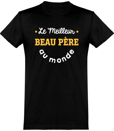  T shirt homme le meilleur beau père au monde beau