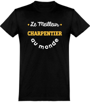  T shirt homme le meilleur charpentier au monde