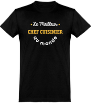  T shirt homme le meilleur chef cuisinier au monde