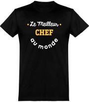 T shirt homme le meilleur chef au monde