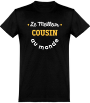  T shirt homme le meilleur cousin au monde