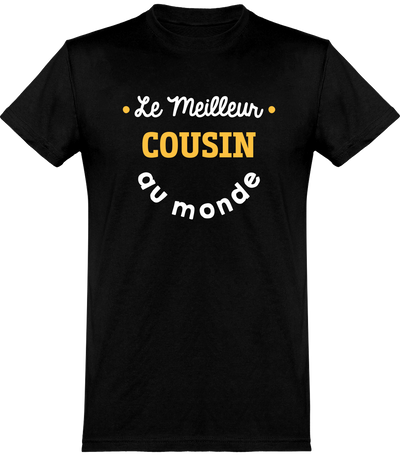  T shirt homme le meilleur cousin au monde