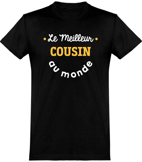  T shirt homme le meilleur cousin au monde