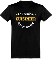  T shirt homme le meilleur cuisinier au monde