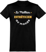  T shirt homme le meilleur esthéticien au monde