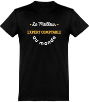  T shirt homme le meilleur expert comptable au monde