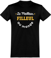 T shirt homme le meilleur filleul au monde