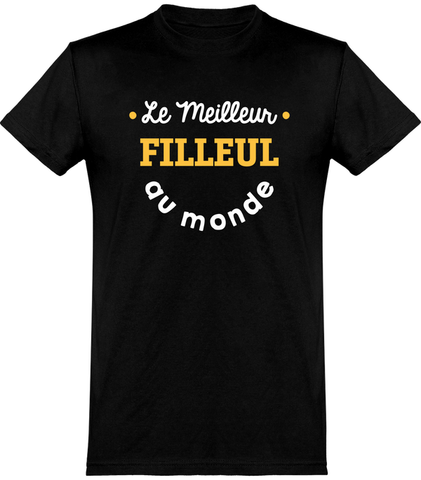  T shirt homme le meilleur filleul au monde