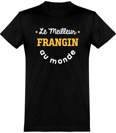  T shirt homme le meilleur frangin au monde