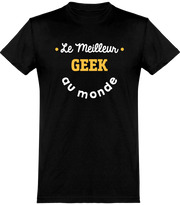  T shirt homme le meilleur geek au monde