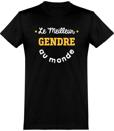  T shirt homme le meilleur gendre au monde