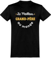  T shirt homme le meilleur grand père au monde
