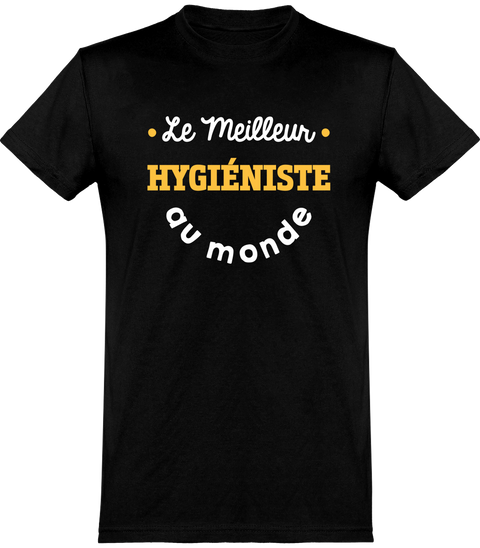  T shirt homme le meilleur hygiéniste au monde