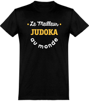  T shirt homme le meilleur judoka au monde
