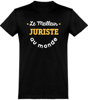  T shirt homme le meilleur juriste au monde