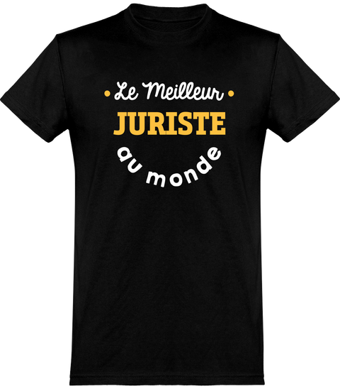  T shirt homme le meilleur juriste au monde