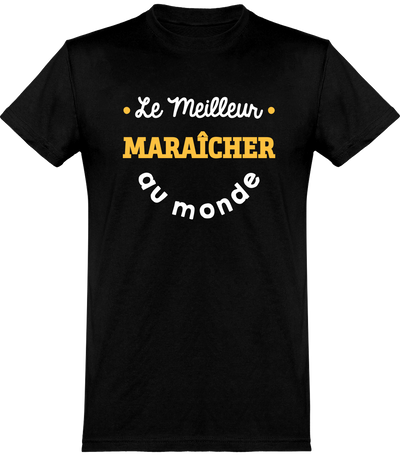  T shirt homme le meilleur maraîcher au monde