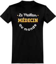  T shirt homme le meilleur médecin au monde