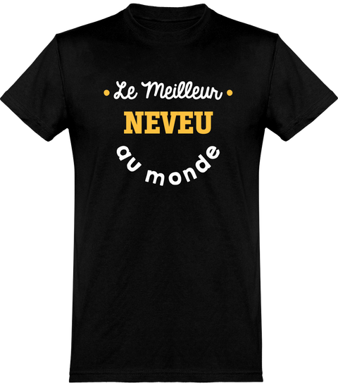  T shirt homme le meilleur neveu au monde