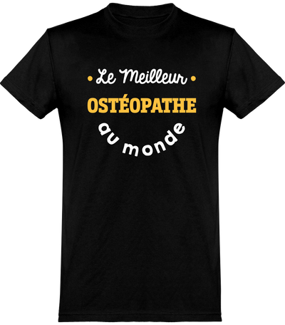  T shirt homme le meilleur ostéopathe au monde