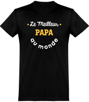  T shirt homme le meilleur papa au monde