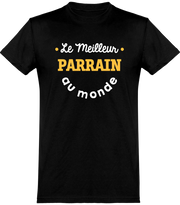  T shirt homme le meilleur parrain au monde