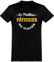  T shirt homme le meilleur pâtissier au monde