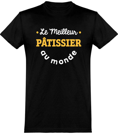  T shirt homme le meilleur pâtissier au monde