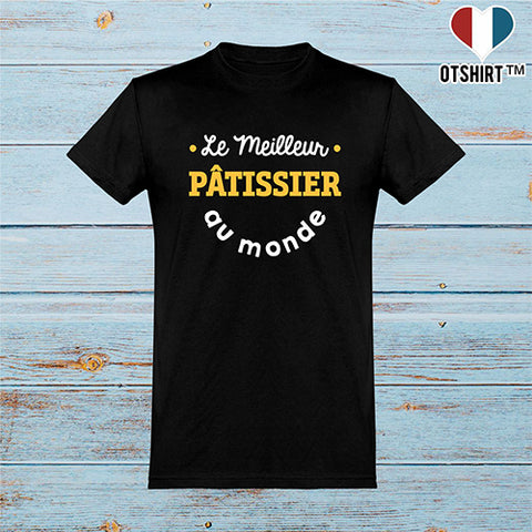  T shirt homme le meilleur pâtissier au monde