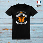  T shirt homme jouer au basketball