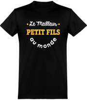  T shirt homme le meilleur petit fils au monde