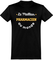  T shirt homme le meilleur pharmacien au monde