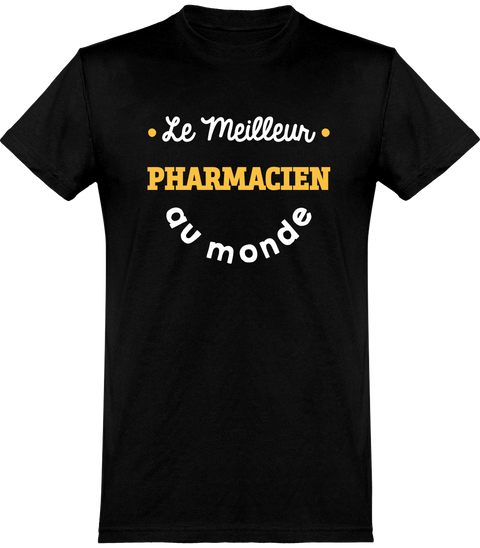  T shirt homme le meilleur pharmacien au monde