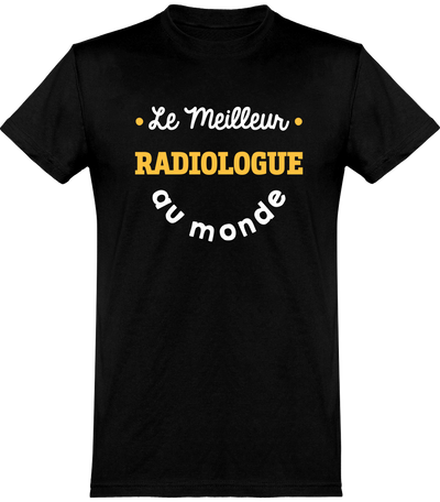  T shirt homme le meilleur radiologue au monde