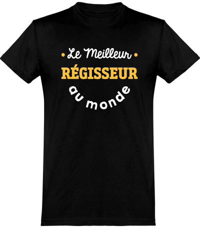  T shirt homme le meilleur régisseur au monde