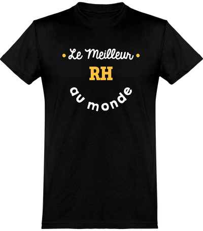  T shirt homme le meilleur rh au monde