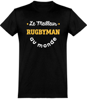  T shirt homme le meilleur rugbyman au monde