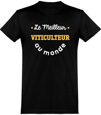  T shirt homme le meilleur viticulteur au monde